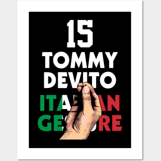 Tommy Devito Italian Gesture Posters and Art